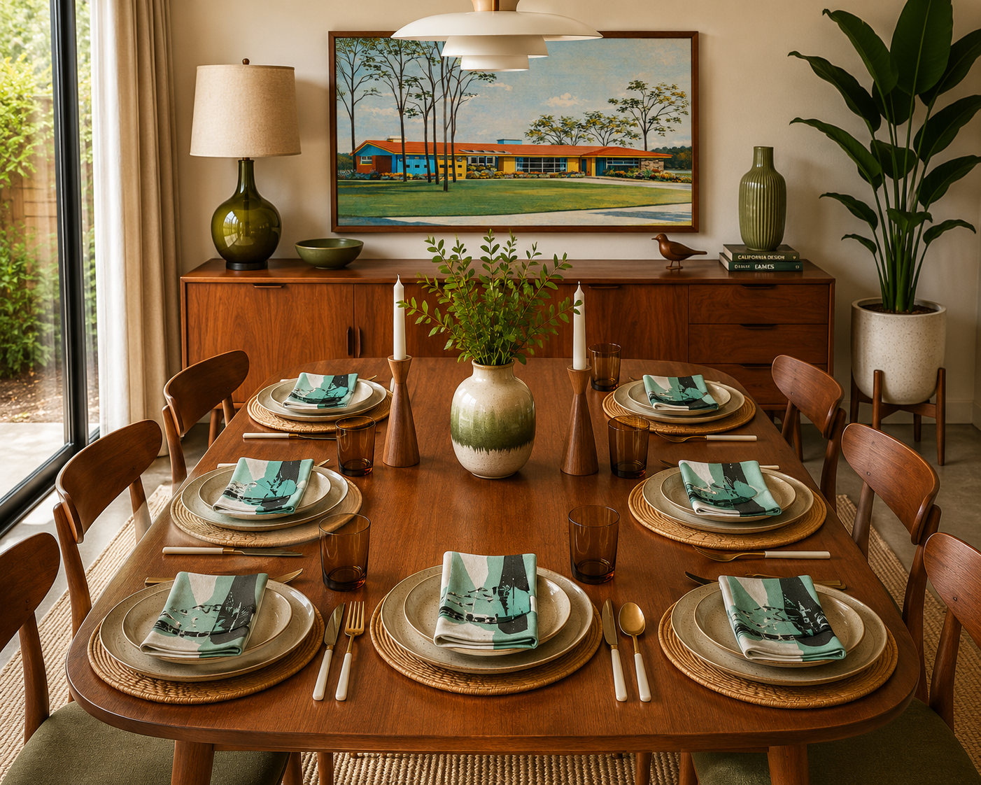 "The Hostess" Cloth napkin set