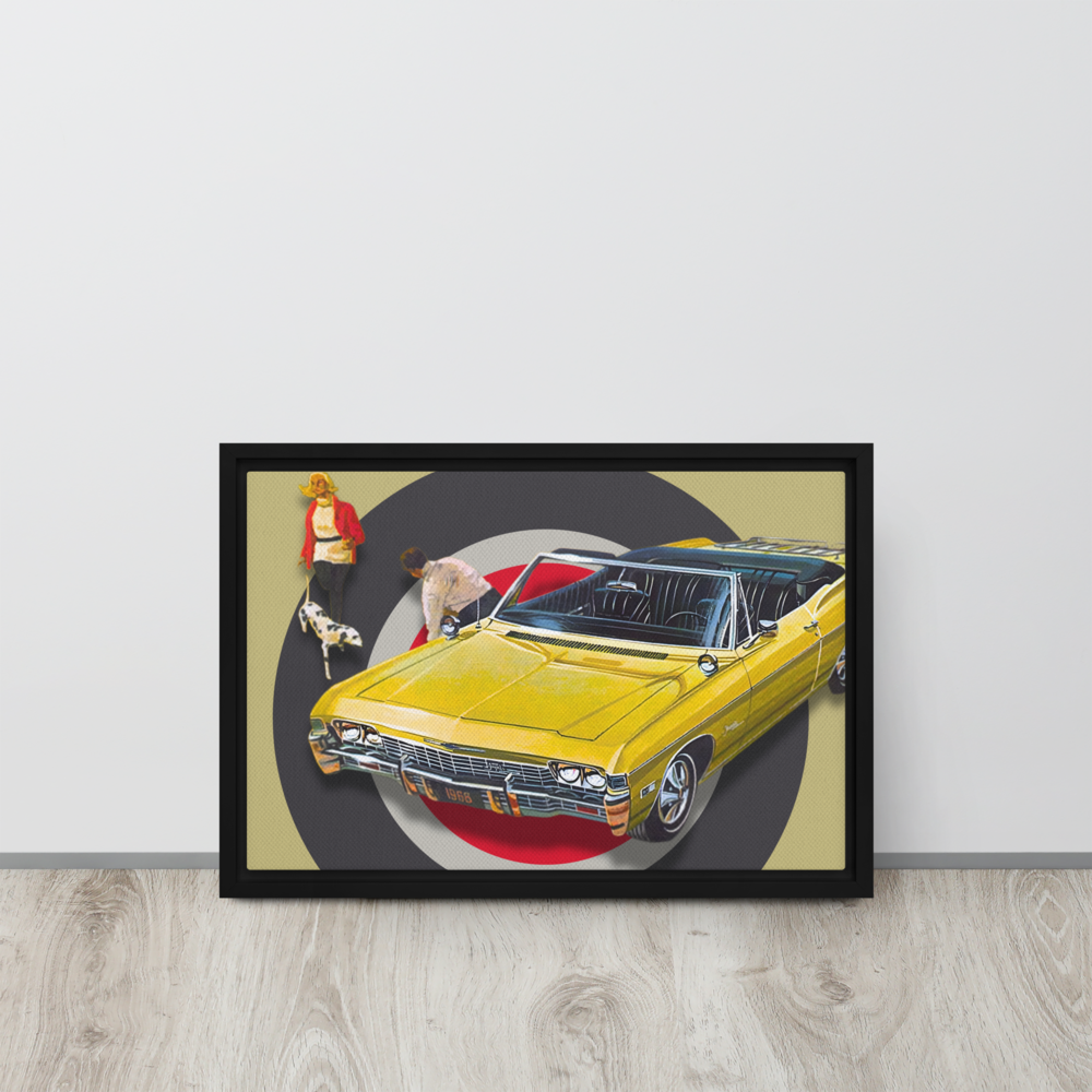 Framed canvas  '68 Impala