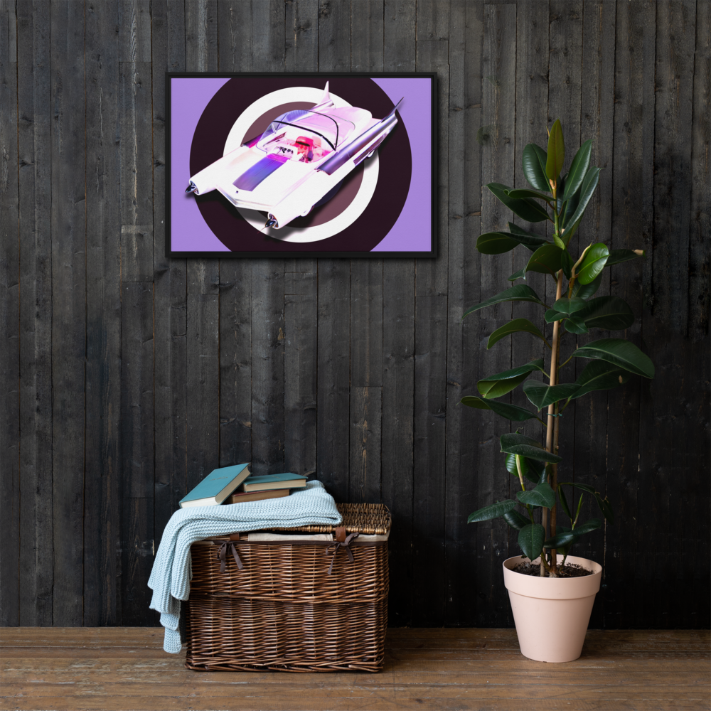 Futura Fantasy Framed canvas