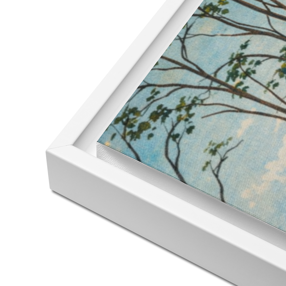 Ranch House, 1962 Framed canvas