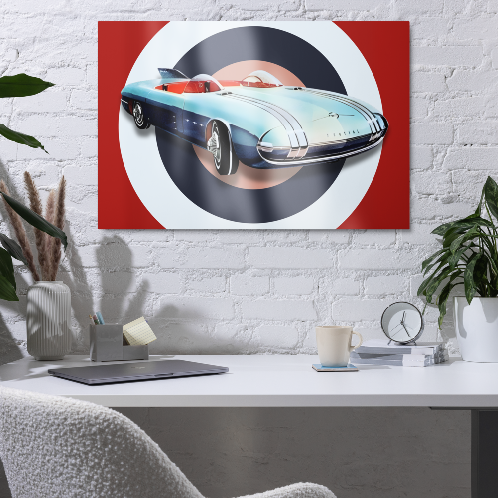 The Stardust Metal print