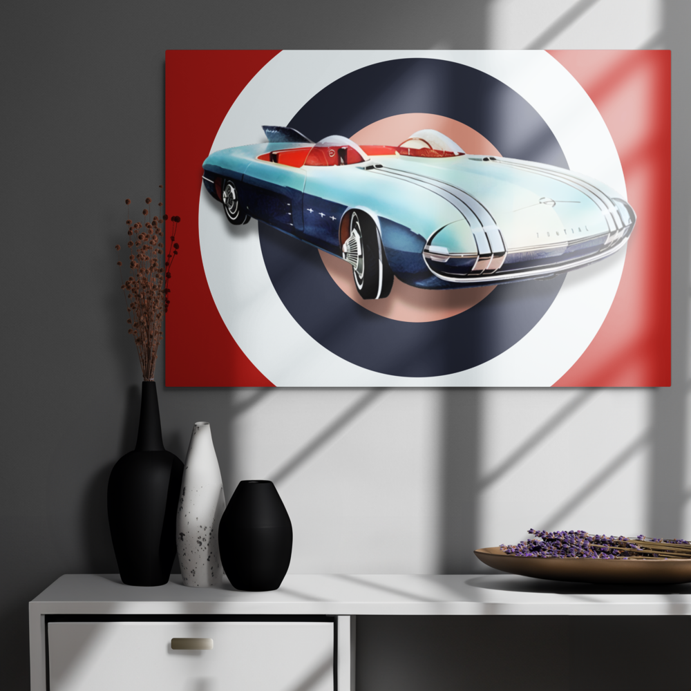 The Stardust Metal print
