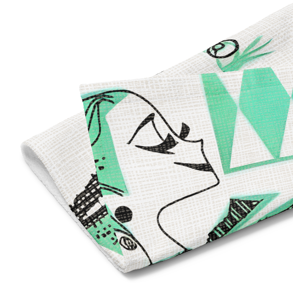 The Cocktail Hour Kitchen Towel — MCM by Travis Smith