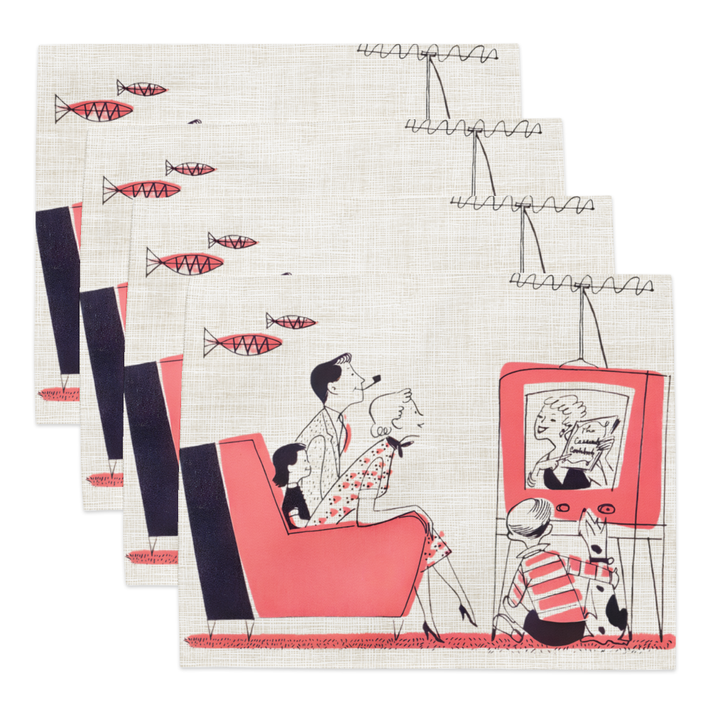 TV Time Placemat Set