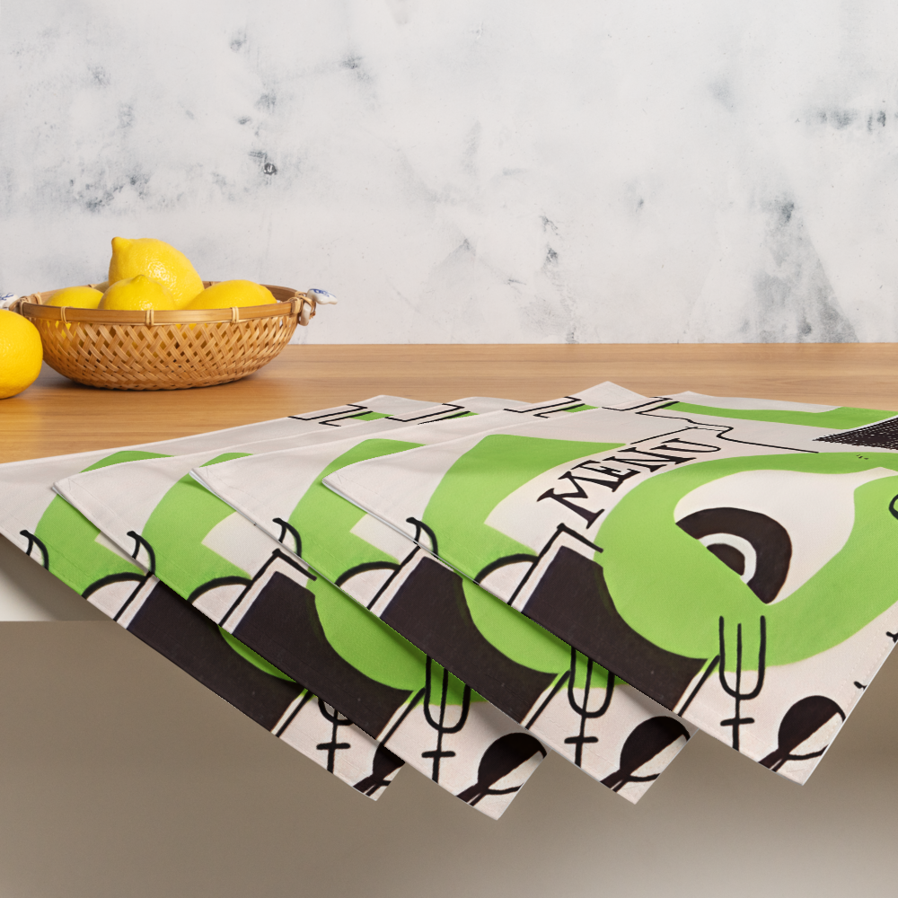 Menu Placemat Set