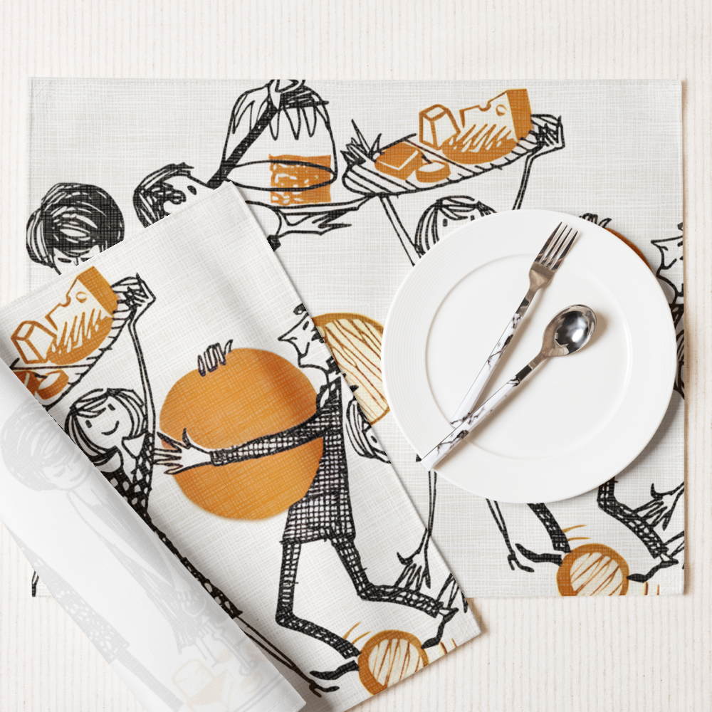 Cheese Party Placemat Set