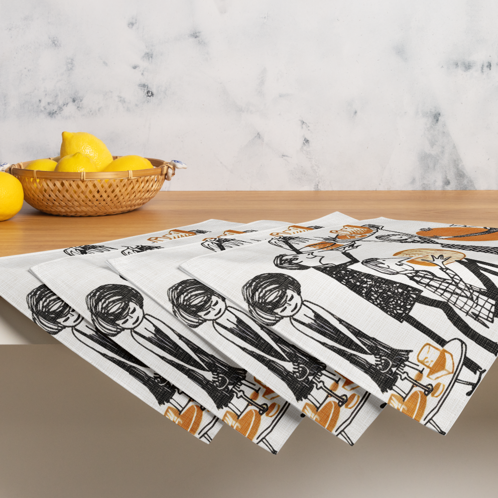 Cheese Party Placemat Set