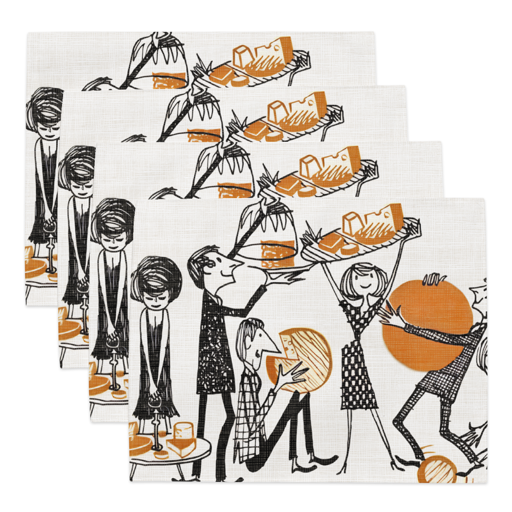 Cheese Party Placemat Set