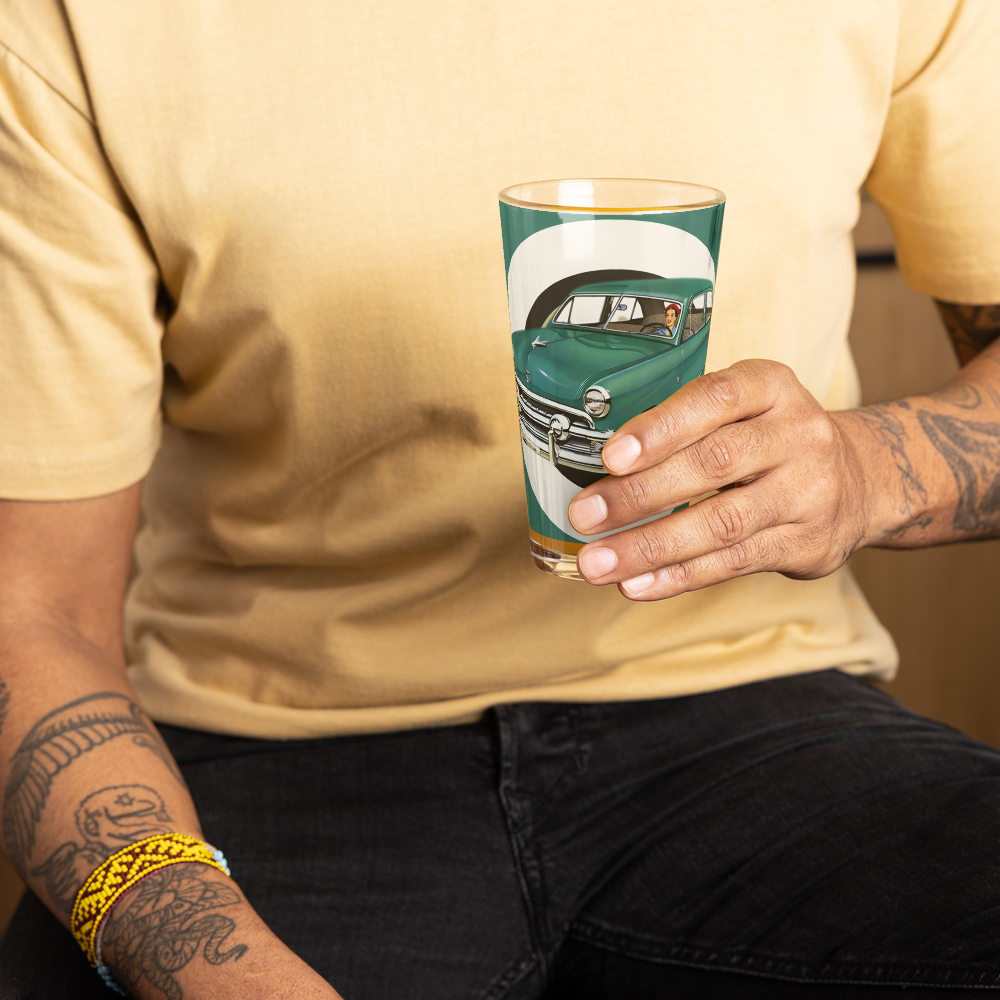 '51 Ford Custom Deluxe Pint Glass