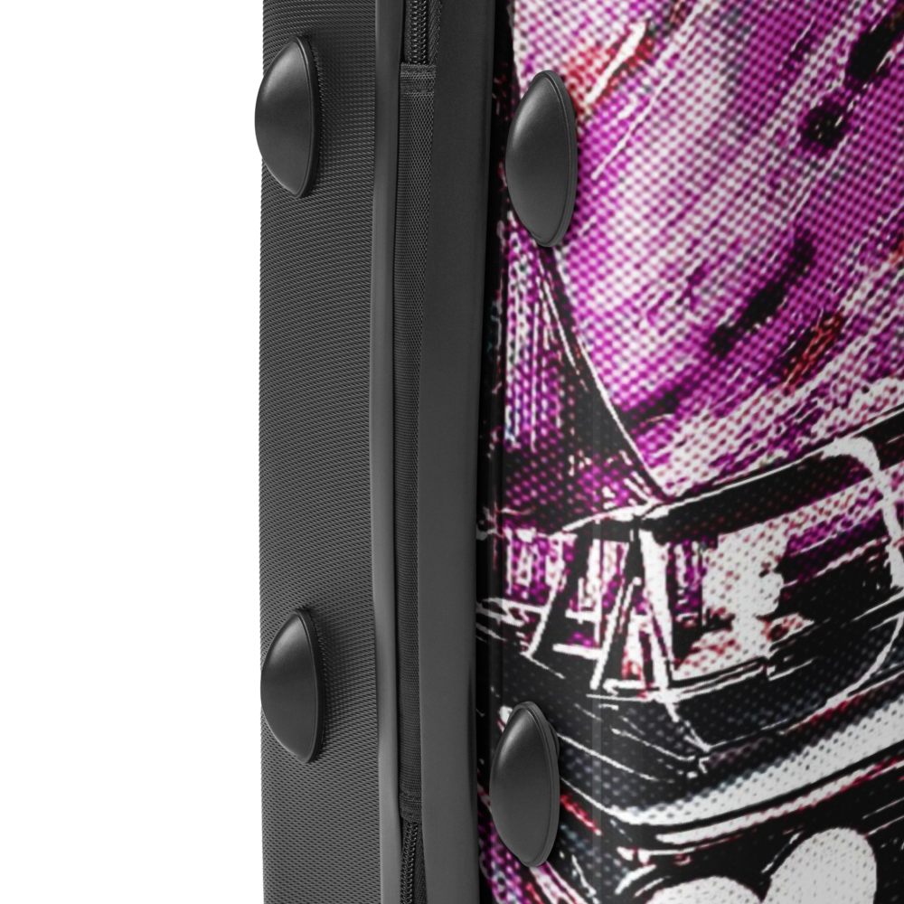 Hard-shell suitcase