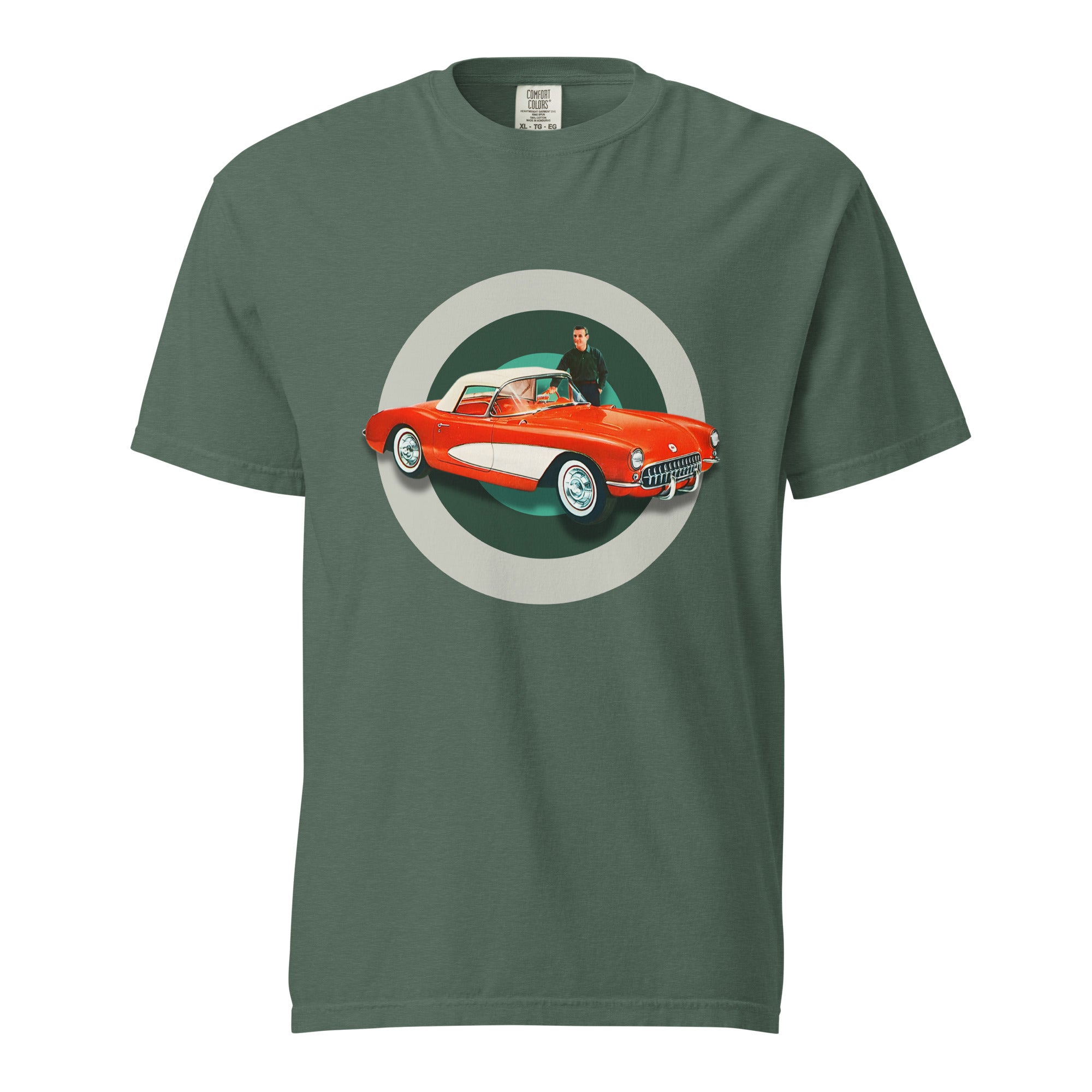 The '56 Vette Tee- Unisex garment-dyed heavyweight t-shirt