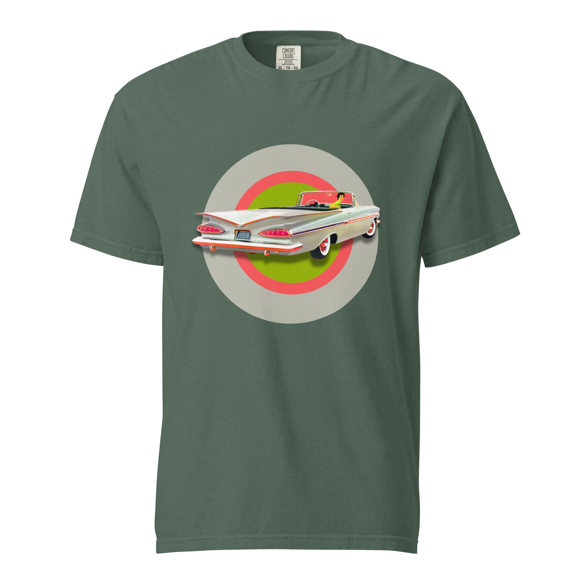 1959 Chevy Impala- Unisex garment-dyed heavyweight t-shirt