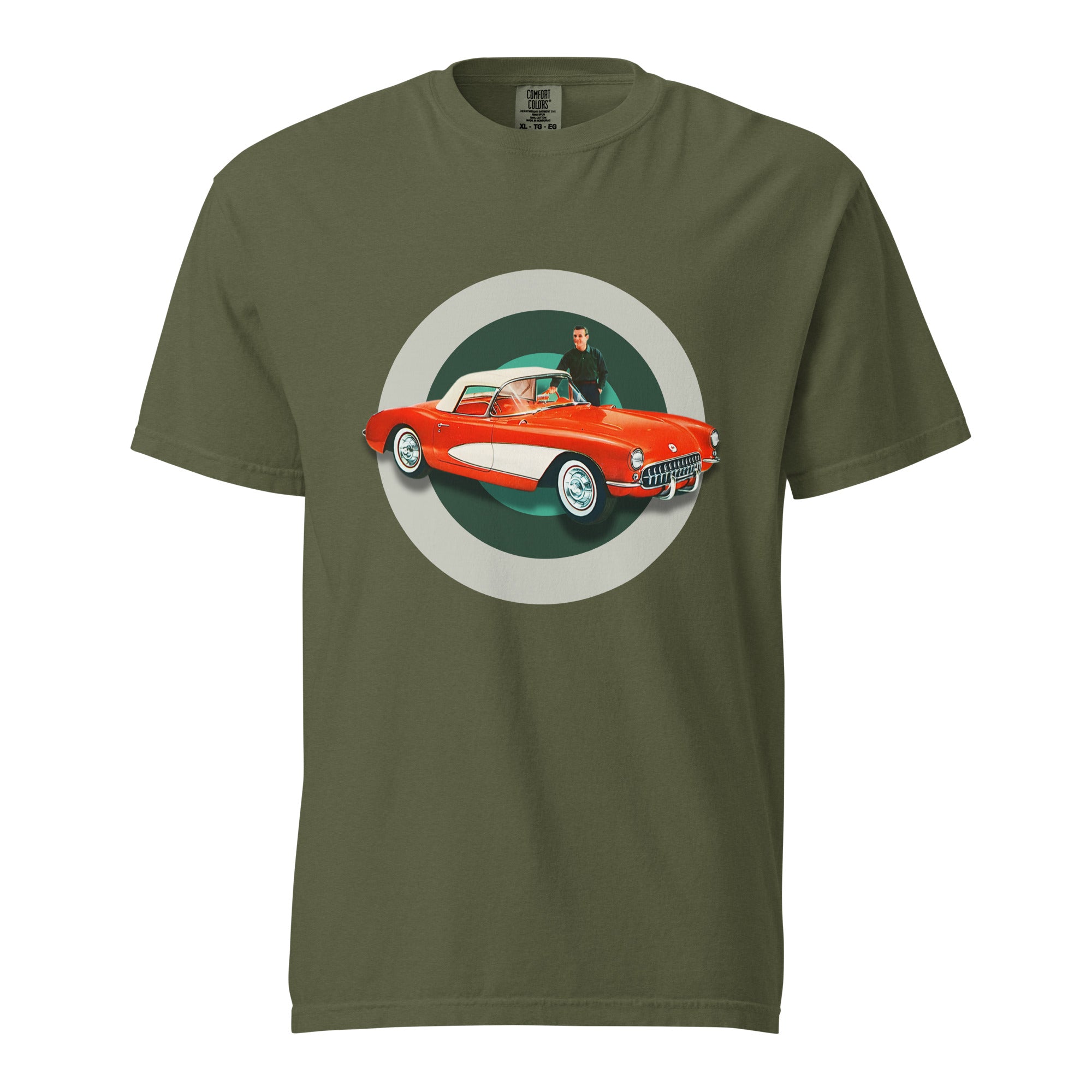 The '56 Vette Tee- Unisex garment-dyed heavyweight t-shirt