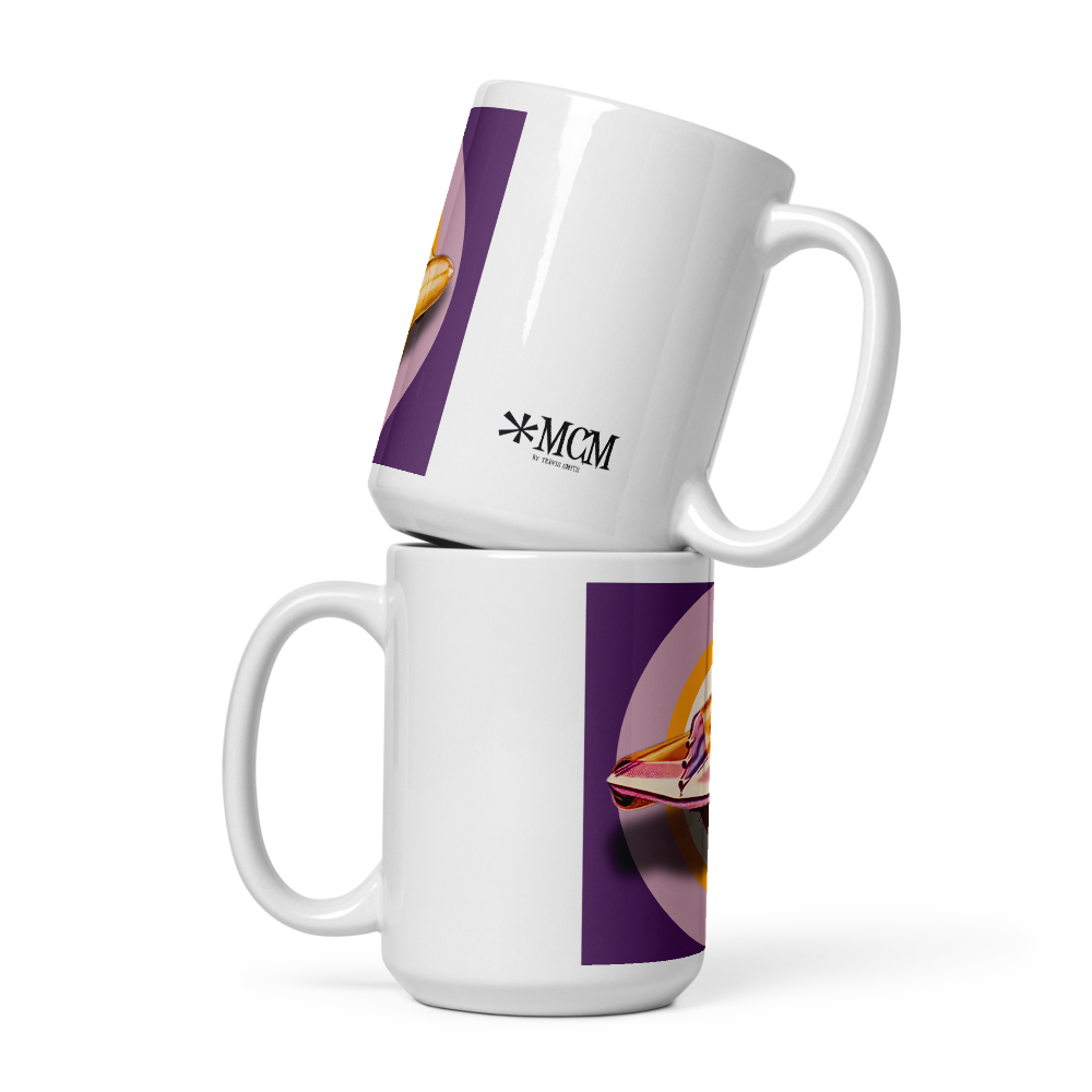 956 Lincoln Futura White glossy mug